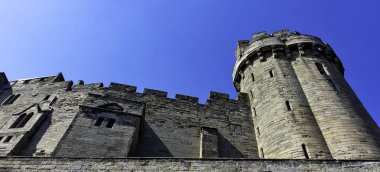 Warwick Kalesi - Warwick'teki Sezar Kulesi, Warwickshire, İngiltere 21 Nisan 2019