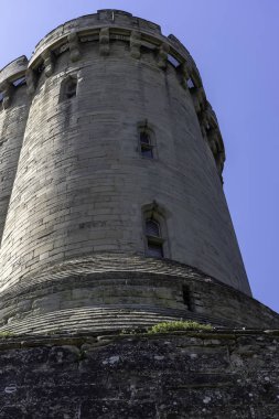 Warwick Kalesi - Warwick'teki Sezar Kulesi, Warwickshire, İngiltere 21 Nisan 2019