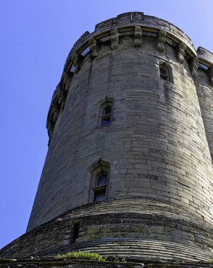 Warwick Kalesi - Warwick'teki Sezar Kulesi, Warwickshire, İngiltere 21 Nisan 2019