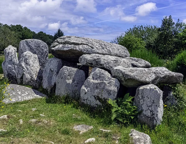 Alignements Carnac Πέτρες Carnac Στο Carnac Γαλλία — Φωτογραφία Αρχείου