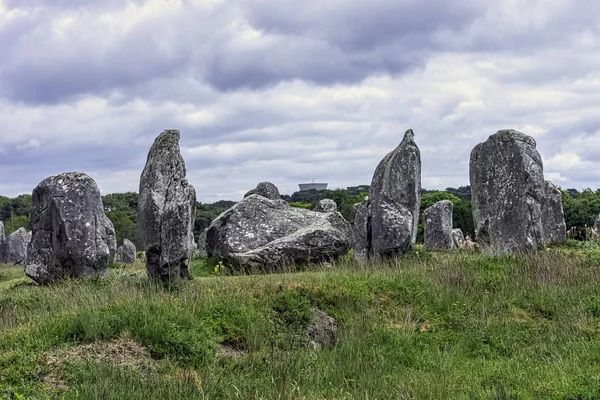 Alinhamentos Carnac Pedras Carnac Carnac Francia — Fotografia de Stock