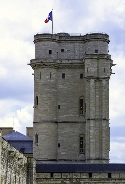 Chateau Vincennes Massive 14Th 17Th Century French Royal Fortress Town — Stock Photo, Image