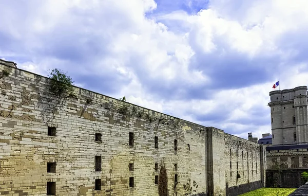 Chateau Vincennes Massieve 14E 17E Eeuwse Franse Koninklijke Burcht Stad — Stockfoto