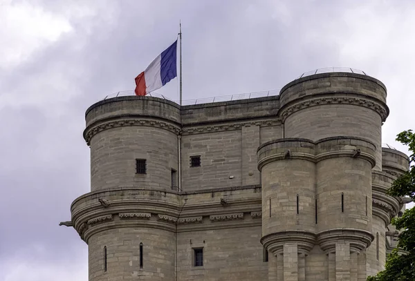 Πύργος Της Βενσέν Τεράστιο Γαλλικό Βασιλικό Φρούριο Του 14Th Και — Φωτογραφία Αρχείου