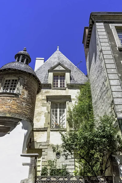 Vintage Architektur Der Altstadt Vitre Bretagne Frankreich Juni 2019 — Stockfoto