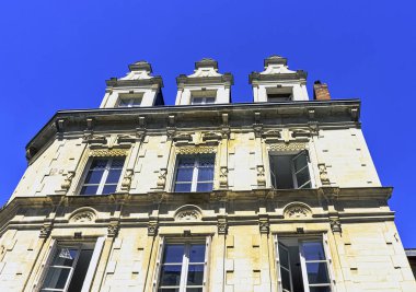 Old Town vitre eski mimarisi (Vitr), Brittany, Fransa 1 Haziran 2019 