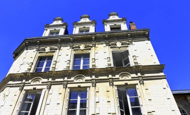 Old Town vitre eski mimarisi (Vitr), Brittany, Fransa 1 Haziran 2019 