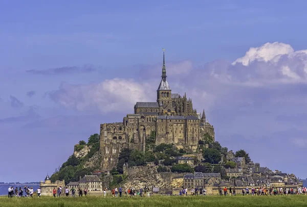 Mont Saint Michel Normandiya Fransa Mayıs 2019 — Stok fotoğraf