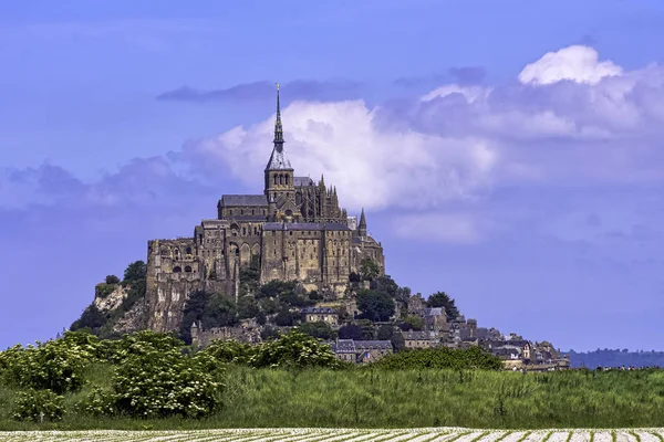 Mont Saint Michel Normandia França Maio 2019 — Fotografia de Stock