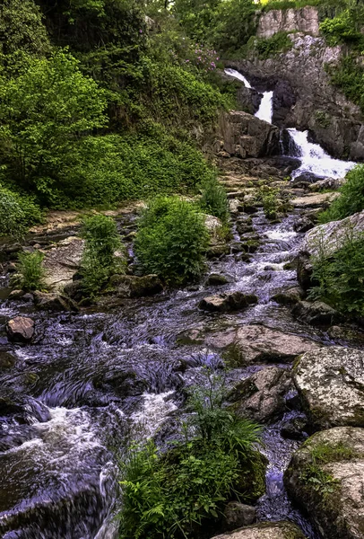 Grande Cascade Grote Waterval Van Cance Canon Rivers Neufbourg Normandië — Stockfoto