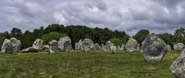 Камені Карнака Карнаці Франція — стокове фото