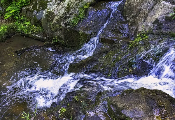 Petite Cascade Cascada Los Ríos Cance Canon Neufbourg Normandía Francia —  Fotos de Stock