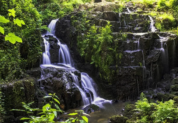 La Petite Cascade - The Little Waterfall of the Cance and Canon rivers  - Le Neufbourg, Normandy, France