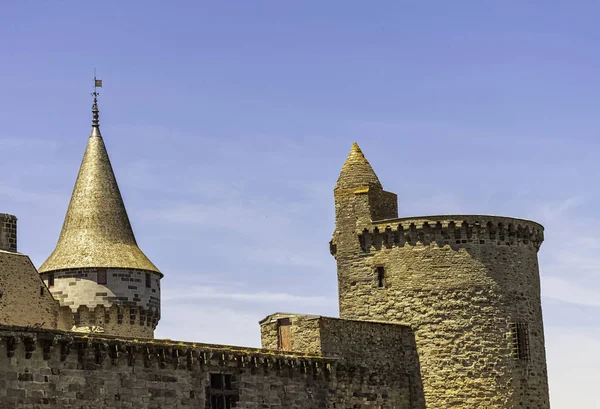 Chateau Vitre Középkori Vár Vitr Városban Bretagne Franciaország Június Jén — Stock Fotó