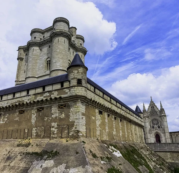 Chateau Vincennes Enorme Fortaleza Real Francesa Del Siglo Xiv Xvii —  Fotos de Stock