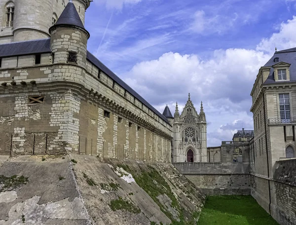 Chateau Vincennes Masivă Cetate Regală Franceză Din Secolul Xiv Lea — Fotografie, imagine de stoc