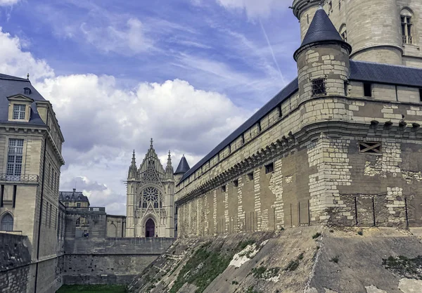 Chateau Vincennes Masivă Cetate Regală Franceză Din Secolul Xiv Lea — Fotografie, imagine de stoc