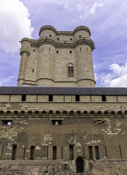 Chateau Vincennes Massieve 14E 17E Eeuwse Franse Koninklijke Burcht Stad — Stockfoto