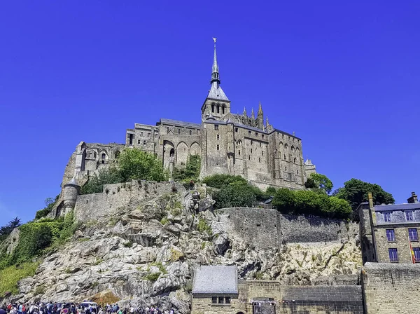 Mont Saint Michel Normandía Francia Mayo 2019 —  Fotos de Stock