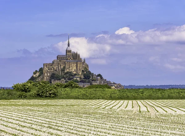 Mont Saint Michel Normandia França Maio 2019 — Fotografia de Stock