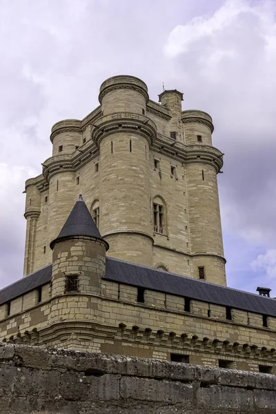 Chateau Vincennes Massive 14Th 17Th Century French Royal Fortress Town — Stock Photo, Image