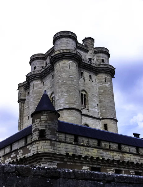 Chateau Vincennes Massiccia Fortezza Reale Francese Del Xiv Xvii Secolo — Foto Stock