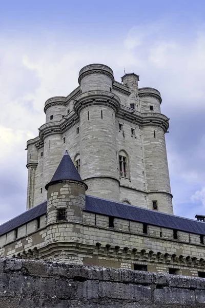 Chateau Vincennes Массивная Французская Королевская Крепость Xiv Xvii Веков Городе — стоковое фото