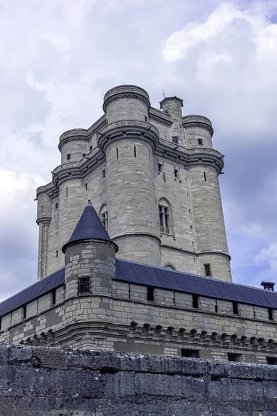 Chateau Vincennes Enorme Fortaleza Real Francesa Del Siglo Xiv Xvii — Foto de Stock