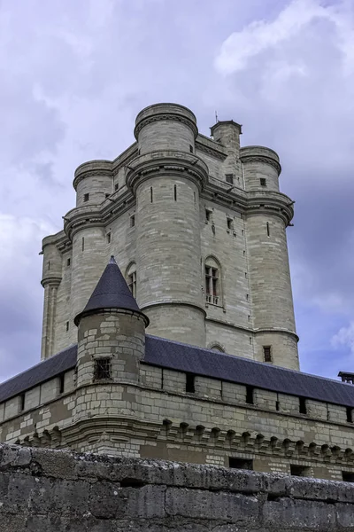 Chateau Vincennes Enorme Fortaleza Real Francesa Del Siglo Xiv Xvii — Foto de Stock