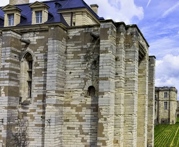 Chateau Vincennes Masivă Cetate Regală Franceză Din Secolul Xiv Lea — Fotografie, imagine de stoc