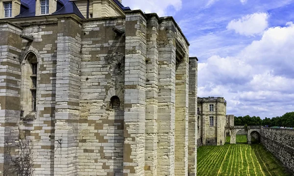 Chateau Vincennes Enorme Fortaleza Real Francesa Del Siglo Xiv Xvii —  Fotos de Stock