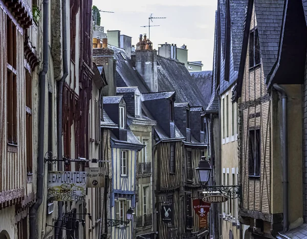 Street Mans Old Town Vintage Architecture Mans Maine Francia Mayo —  Fotos de Stock