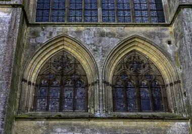 Le Mans, Maine, Fransa 'da Saint Julian Katedrali (Cathedrale St-Julien du Mans) 28 Mayıs 2019