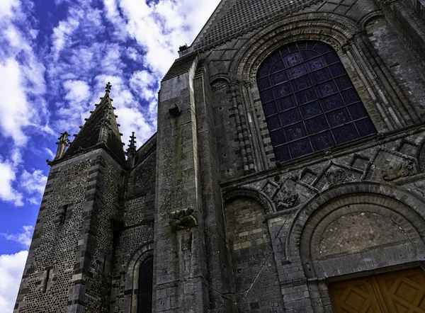 Catedral San Julián Cathedrale Julien Mans Mans Maine Francia Mayo — Foto de Stock