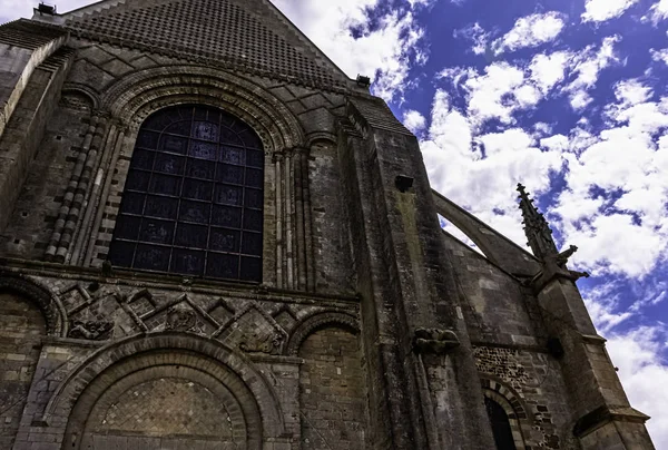 Catedral San Julián Cathedrale Julien Mans Mans Maine Francia Mayo — Foto de Stock