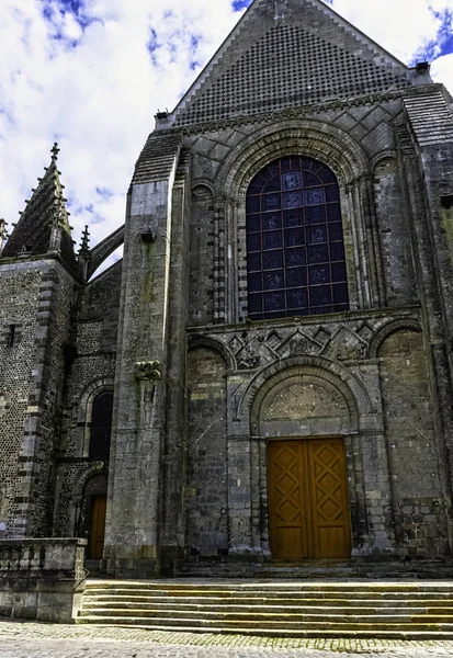Cathedral Saint Julian Cathedrale Julien Mans Mans Maine Frankrike Den — Stockfoto