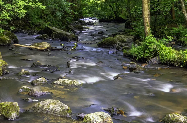 Cance Canon River Neufbourg Normandia França — Fotografia de Stock