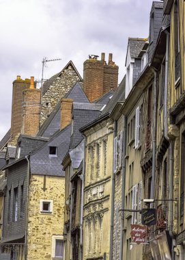 Le Mans Old Town Vintage mimarisi, Maine, Fransa 28 Mayıs 2019