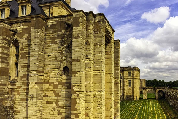 Chateau Vincennes Masivă Cetate Regală Franceză Din Secolul Xiv Lea — Fotografie, imagine de stoc