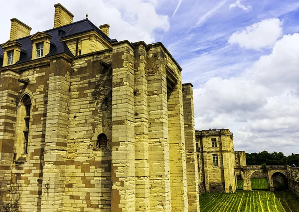 Chateau Vincennes Enorme Fortaleza Real Francesa Del Siglo Xiv Xvii —  Fotos de Stock