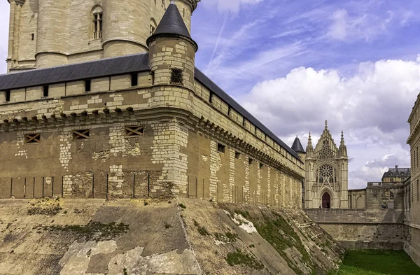 Chateau Vincennes Masivă Cetate Regală Franceză Din Secolul Xiv Lea — Fotografie, imagine de stoc