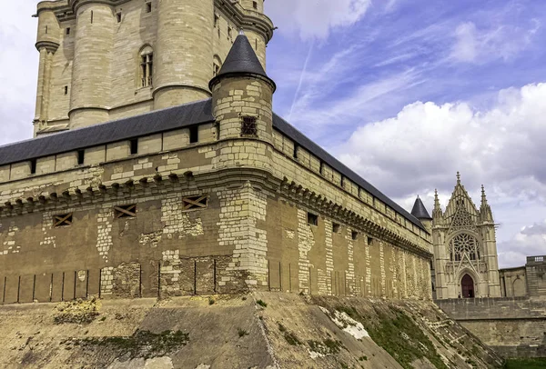 Chateau Vincennes Enorme Fortaleza Real Francesa Del Siglo Xiv Xvii —  Fotos de Stock