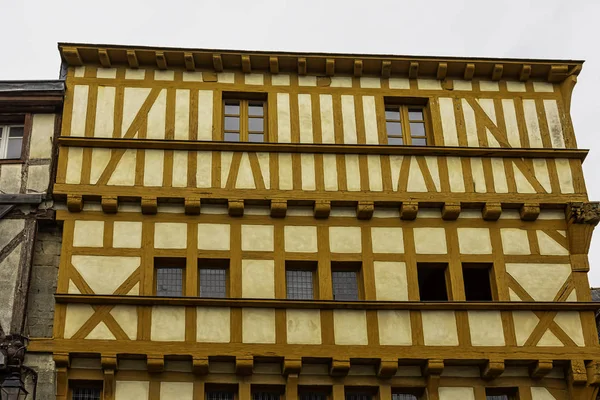 Vintage Architectuur Van Oude Stad Vannes Bretagne Frankrijk Mei 2019 — Stockfoto