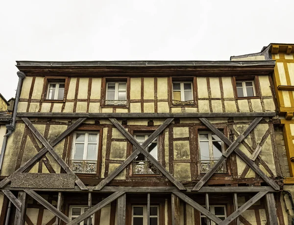 2019년 30일 프랑스 브르타뉴의 올드타운 빈티지 건축물 — 스톡 사진
