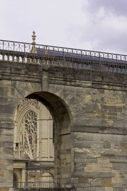 Chateau de Vincennes-Vincennes kasabasında büyük 14 ve 17th century Fransız Kraliyet Kalesi, Val-de-Marne, Fransa 26 Mayıs 2019