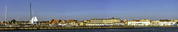 Einfahrt Den Hafen Von Hel Pommern Polen August 2019 — Stockfoto