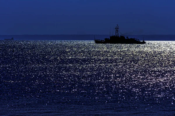 Navio Guerra Polonês Mar Báltico Hel Pomerânia Polônia Agosto 2019 — Fotografia de Stock