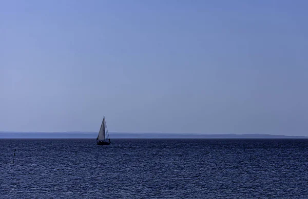 Baltık Denizi Nde Yelkenli Yat Hel Pomerania Polonya — Stok fotoğraf