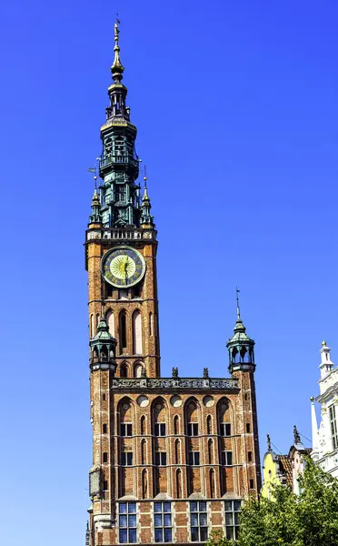 Muzeum Historyczne Miasta Gdańsk Głównym Ratuszu Gdańsk Trójmiasto Pomorskie Polska — Zdjęcie stockowe