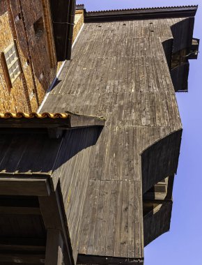 Crane (Zuraw) - Gdansk ünlü bina, Tricity, Pomerania, Polonya 26 Ağustos 2019